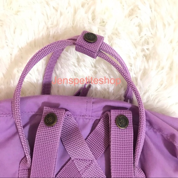 Fjallraven kanken classic orchid floral Hand embroidery Back To School